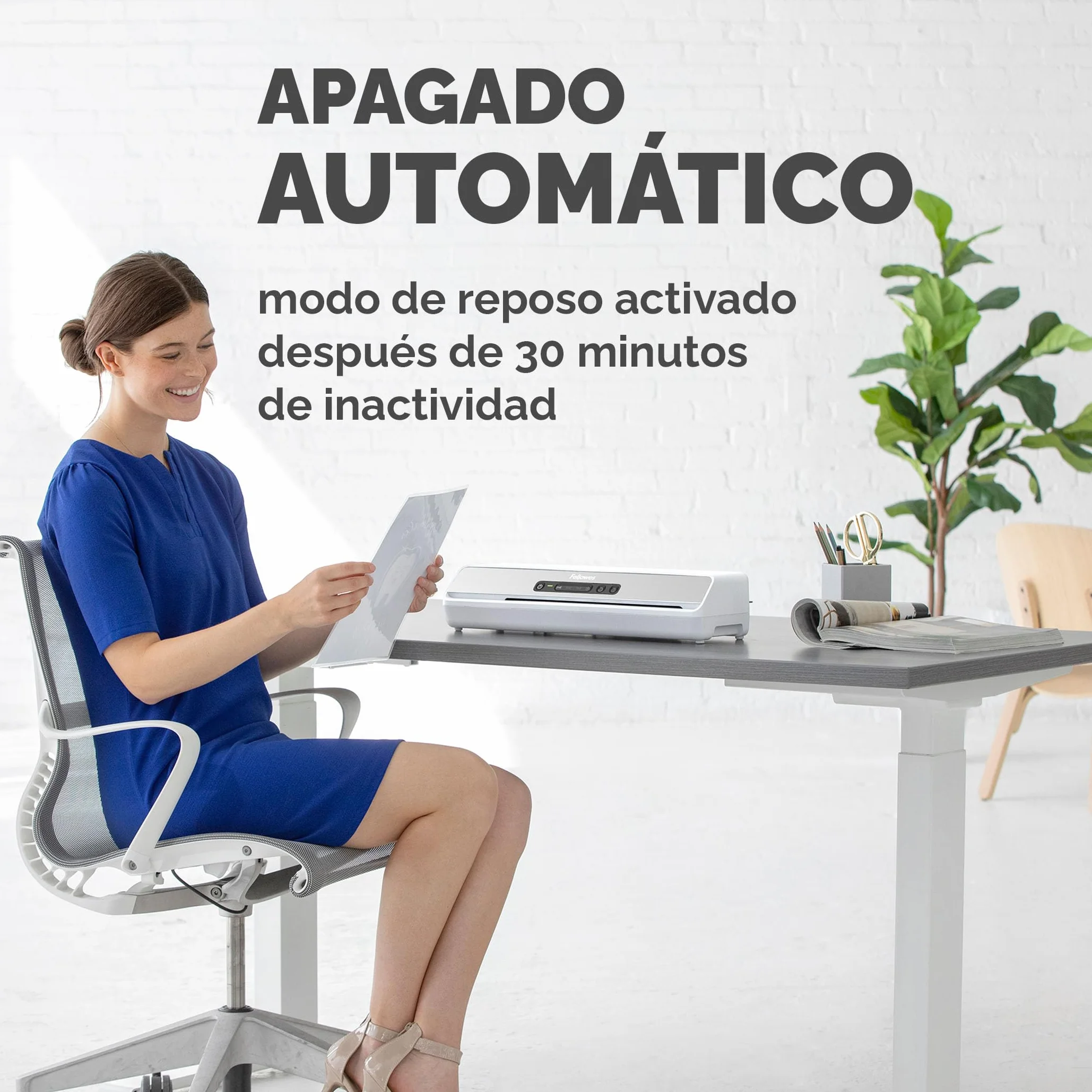 Fellowes Amaris A3 Plastificadora Documentos 80-175 Micras Uso Intensivo 1 Minuto