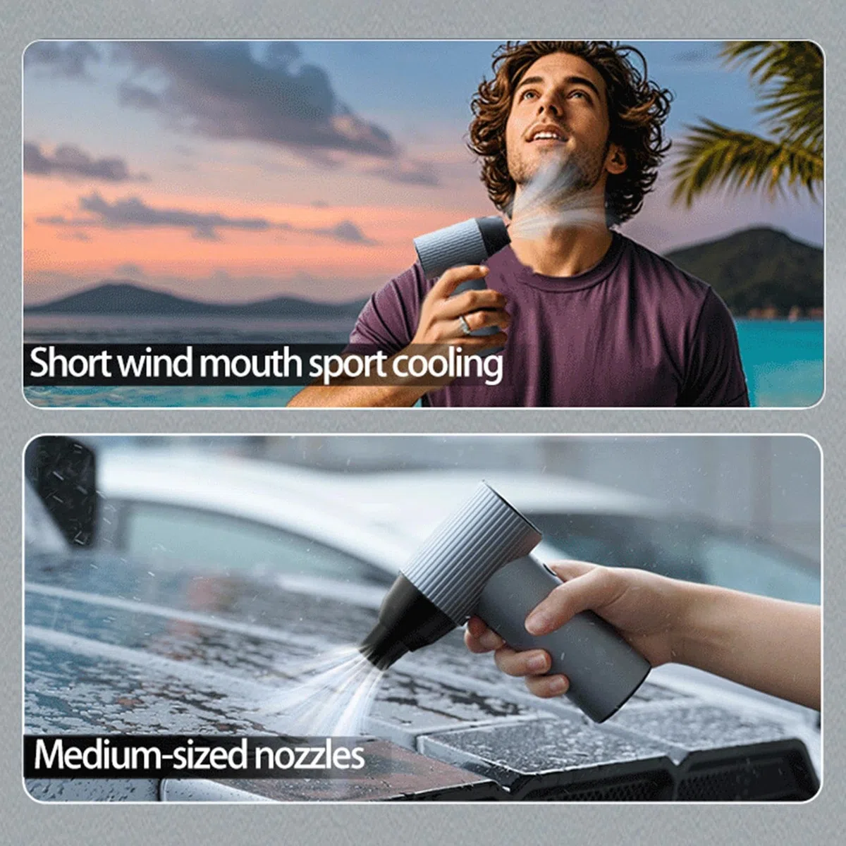 Soplador Eléctrico Para PC Turboventilador De Mano Con Motor Sin Escobillas | Soplador De Aire Recargable para coche, hogar, electrónica y teclado portátil