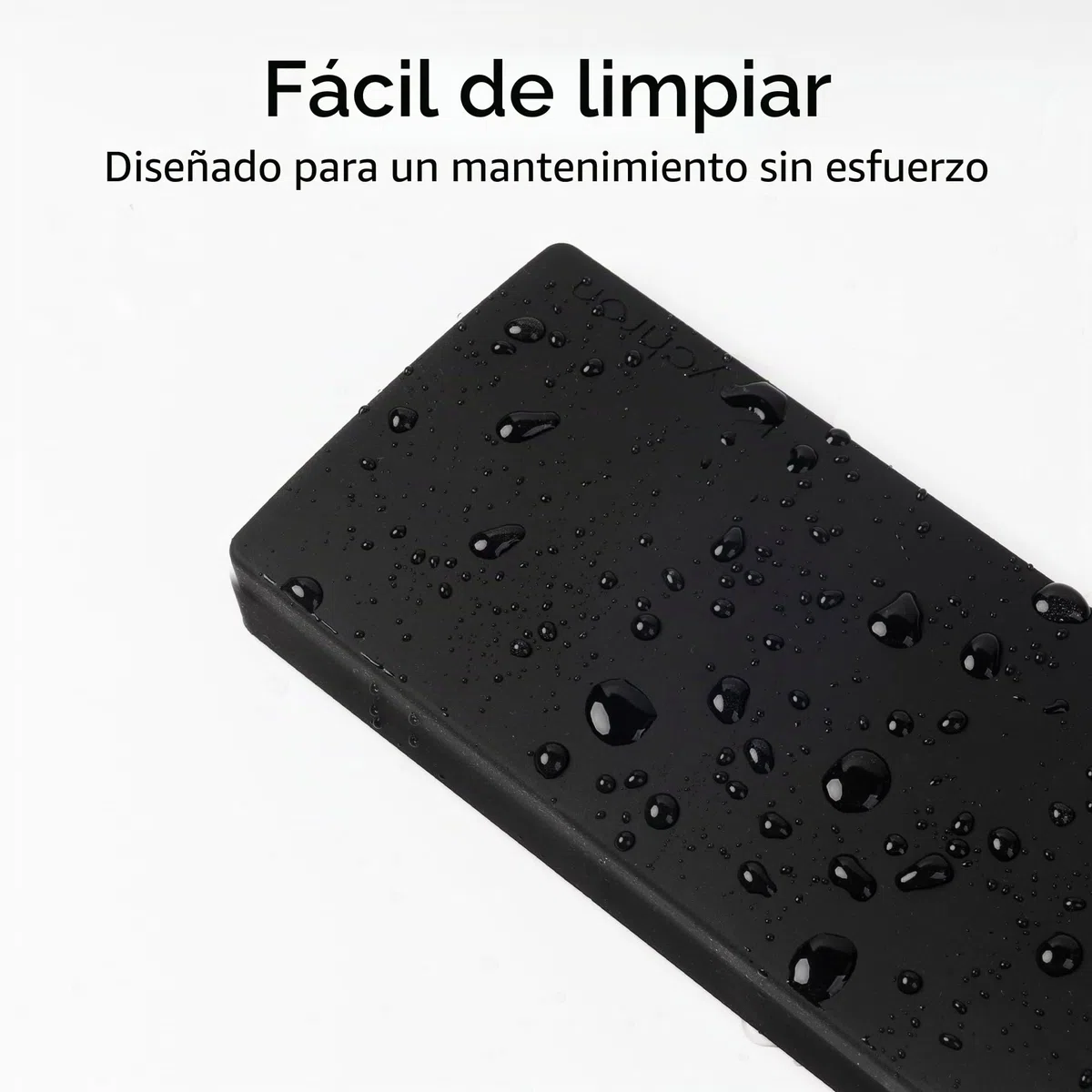 Keychron Reposamanos de silicona para K2 / K6 / K2 Pro / K6 Pro - Negro