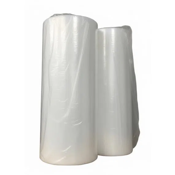 Rollo plástico transparente, funda de tubo 400 galgas, 60cm x 200m