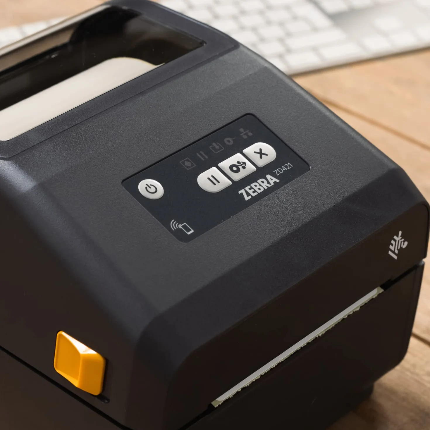 ZEBRA - Impresora térmica directa ZD421 - Bluetooth 4.0, Wi-FI, USB Host y Ubicación de conectividad modular - para logística, fabricación, venta al por menor y salud