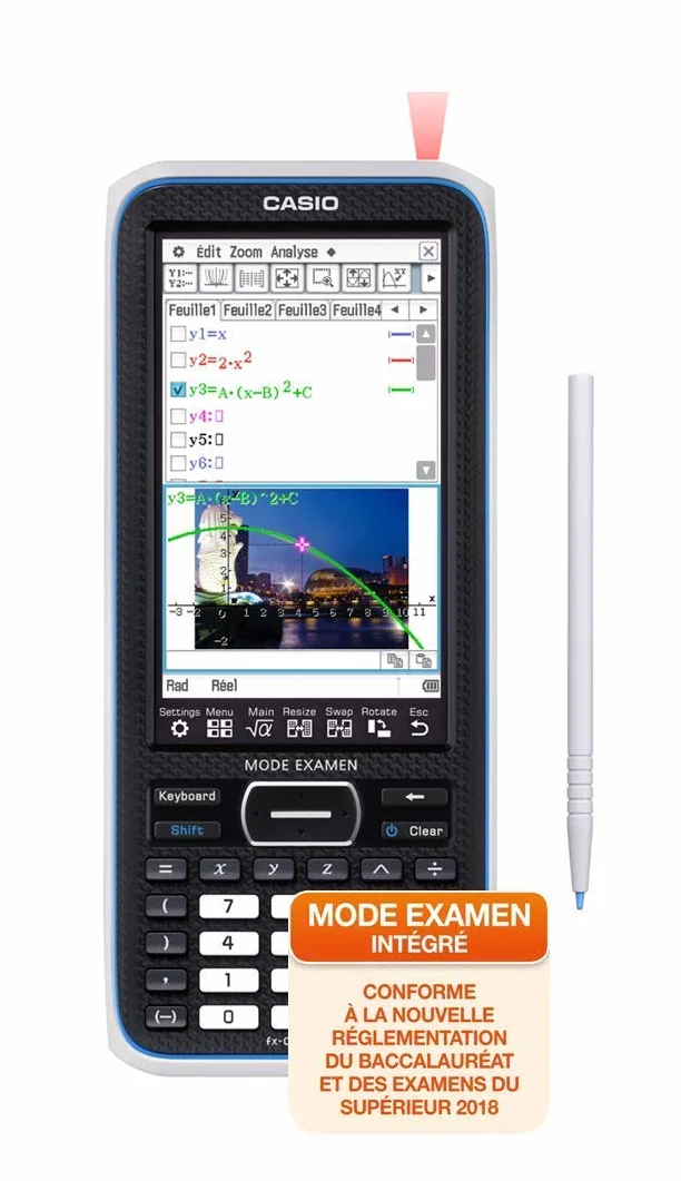 CASIO FX-CP400 Calculadora gráfica