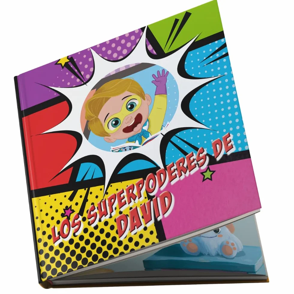 Cuento Personalizado de superpoderes para niños | Libro Infantil con Nombre, Avatar y dedicatoria | Historia para Descubrir talentos y autoestima | Regalo Original para niños de 3-6 años