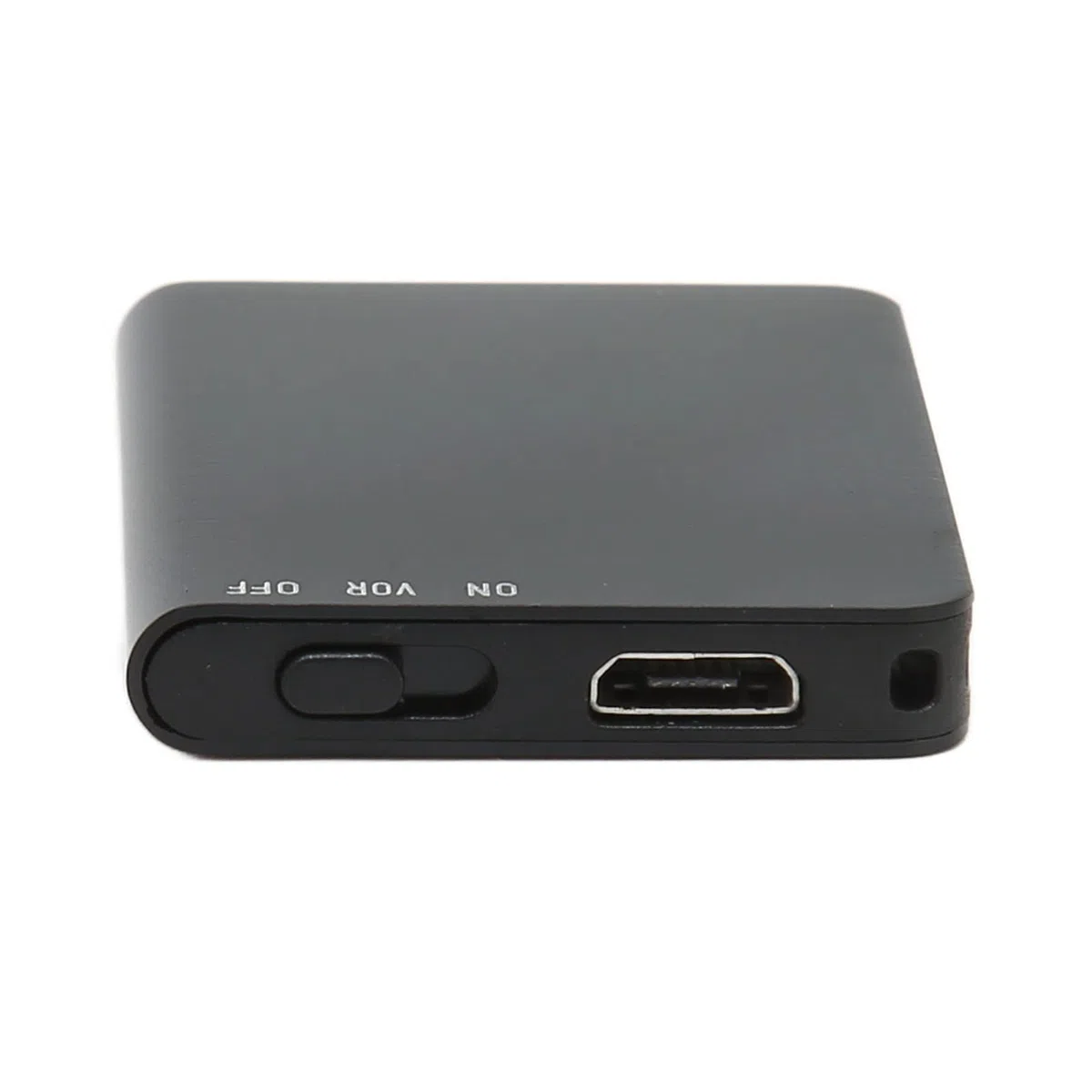 Grabadora de voz digital, reproductor de MP3, grabadora activada por voz, reducción de ruido HD, mini para clase para entrevistas para reuniones (inglés neutro, negro, 32 GB)