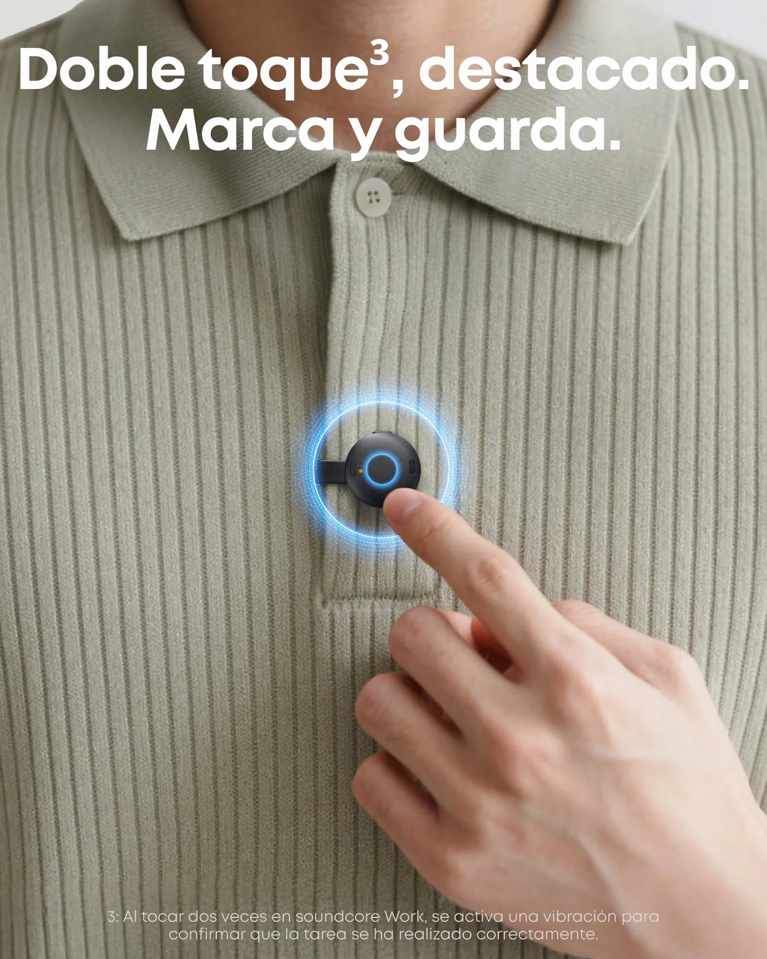 Soundcore Anker Grabadora de Voz Portátil 8GB USB-C Transcripción IA Certificación MFi