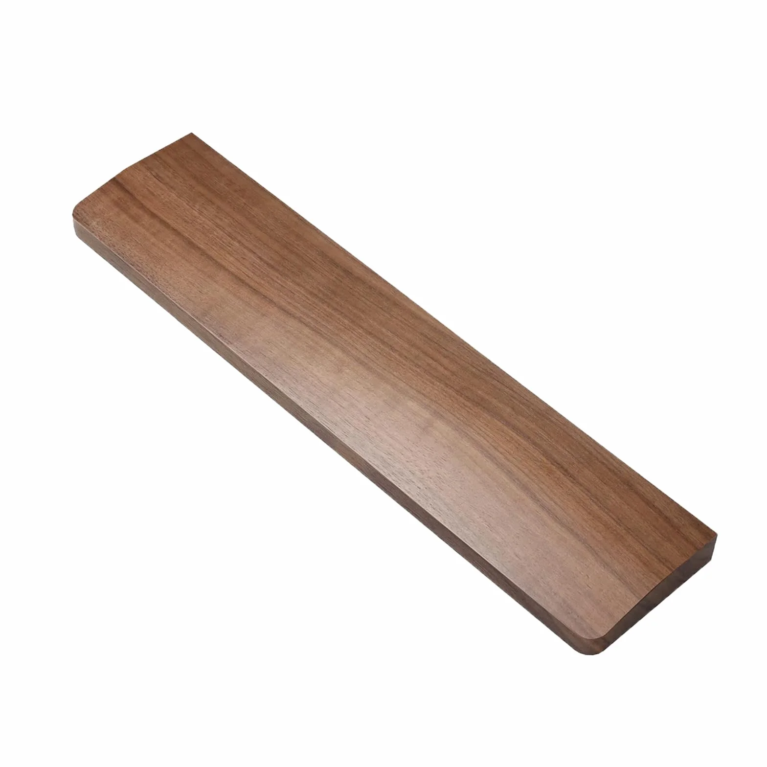 87 Teclas(36cm) Premium Reposamuñecas de Madera Maciza, Antideslizante y Ergonómico Reposamuñecas de Nogal Negro, Set para Oficina y Juegos Reposamuñecas para Alivio del Dolor
