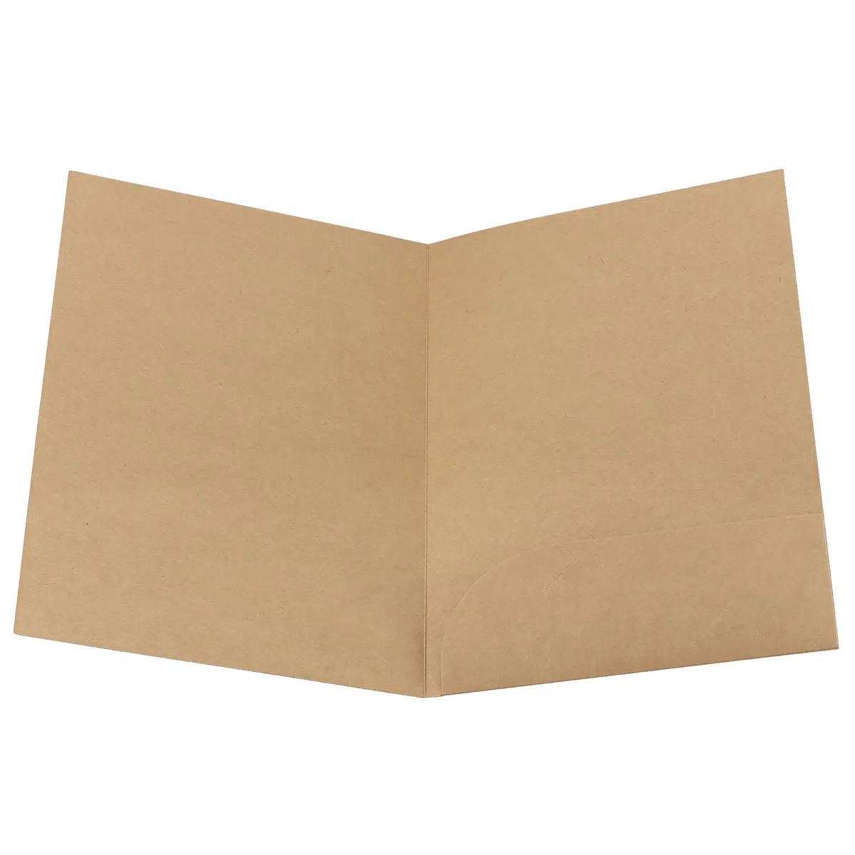 25 carpetas de papel kraft A4 con ranuras para tarjetas, carpetas de corte cuadrado, carpeta de cartón A4, organizador de papel para oficina, hogar, reuniones, documentos