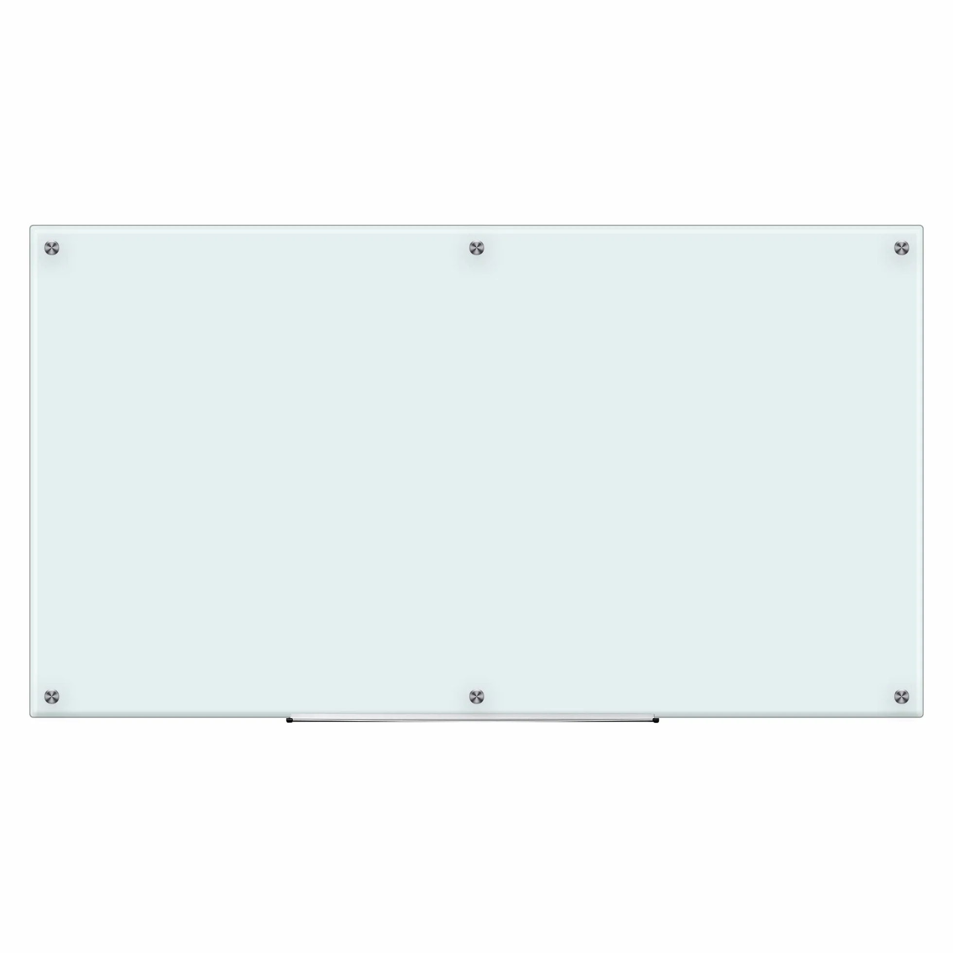 Amazon Basics Pizarra de borrado en seco de vidrio, magnética, 244 x 122 cm, Blanca