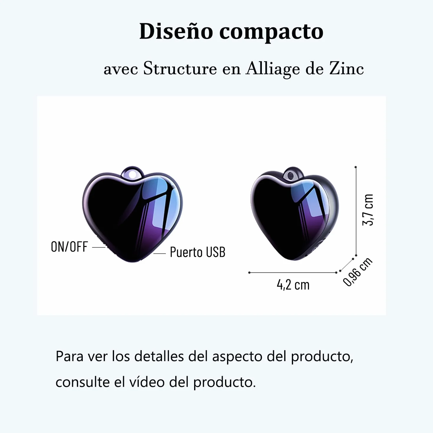 Mini Grabadora de Voz Oculta con Auriculares Digitales para Reuniones Entrevistas