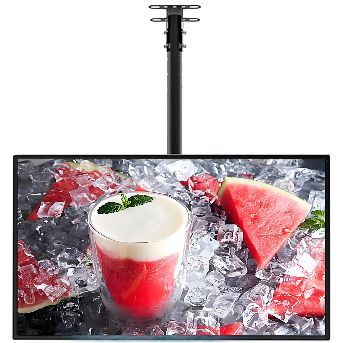 Caja de luz LED iluminada con marco a presión montado en la pared, tablero de menú 3D para restaurantes y tiendas