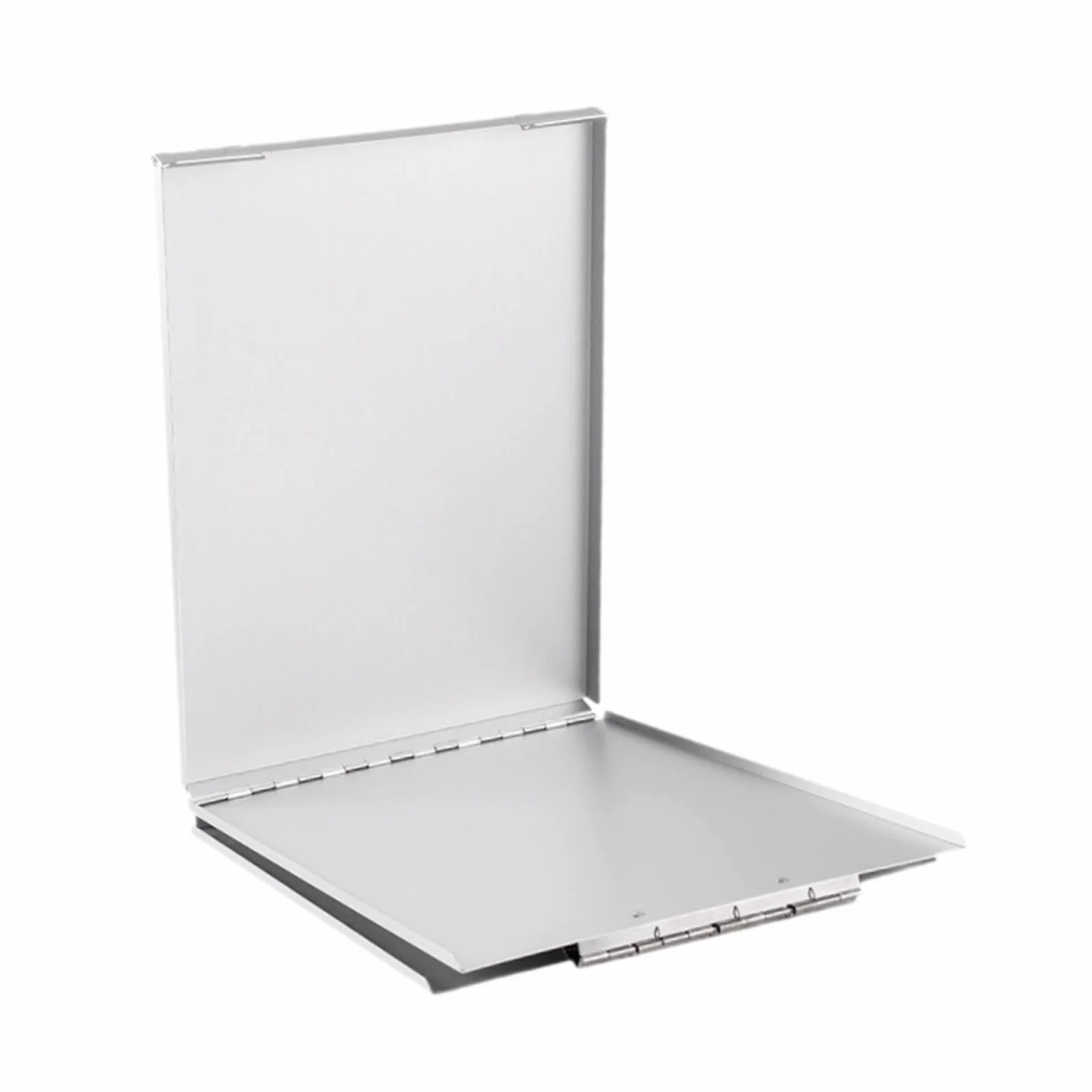 Oshhni Portapapeles metal Portapapeles aluminio Clip alta capacidad Portátil Escuela Oficina Restaurante Profesor Cafetería Estudiante