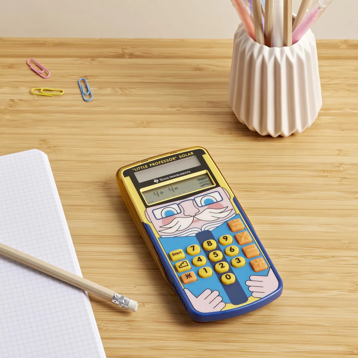 Texas Instruments Little Professor Solar - Juego Educativo de matemática para niños