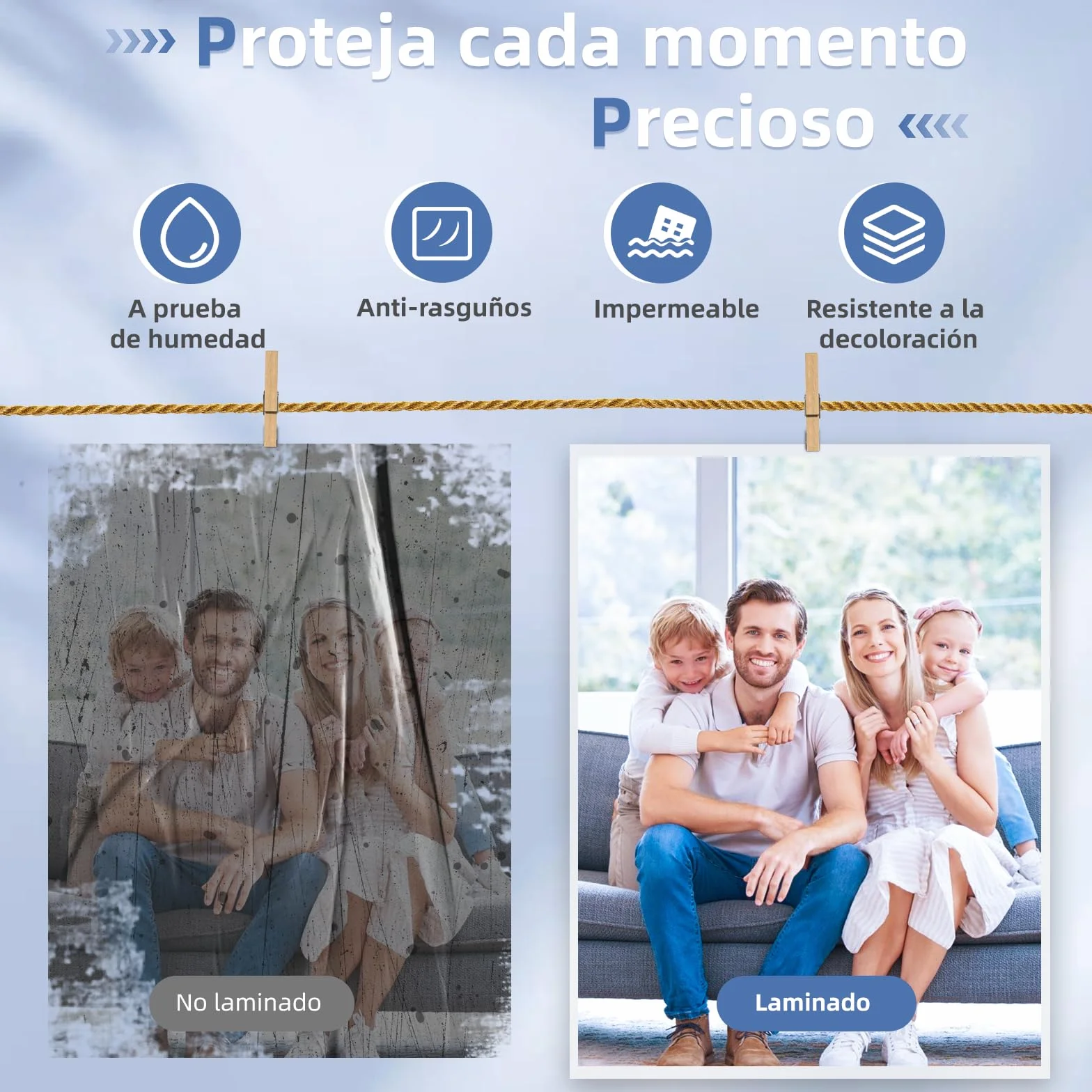 Crenova Plastificadora A3 con 30 Láminas, Máquina de Laminación en Caliente y Frío con Cortador de Papel y Redondeador de Esquinas