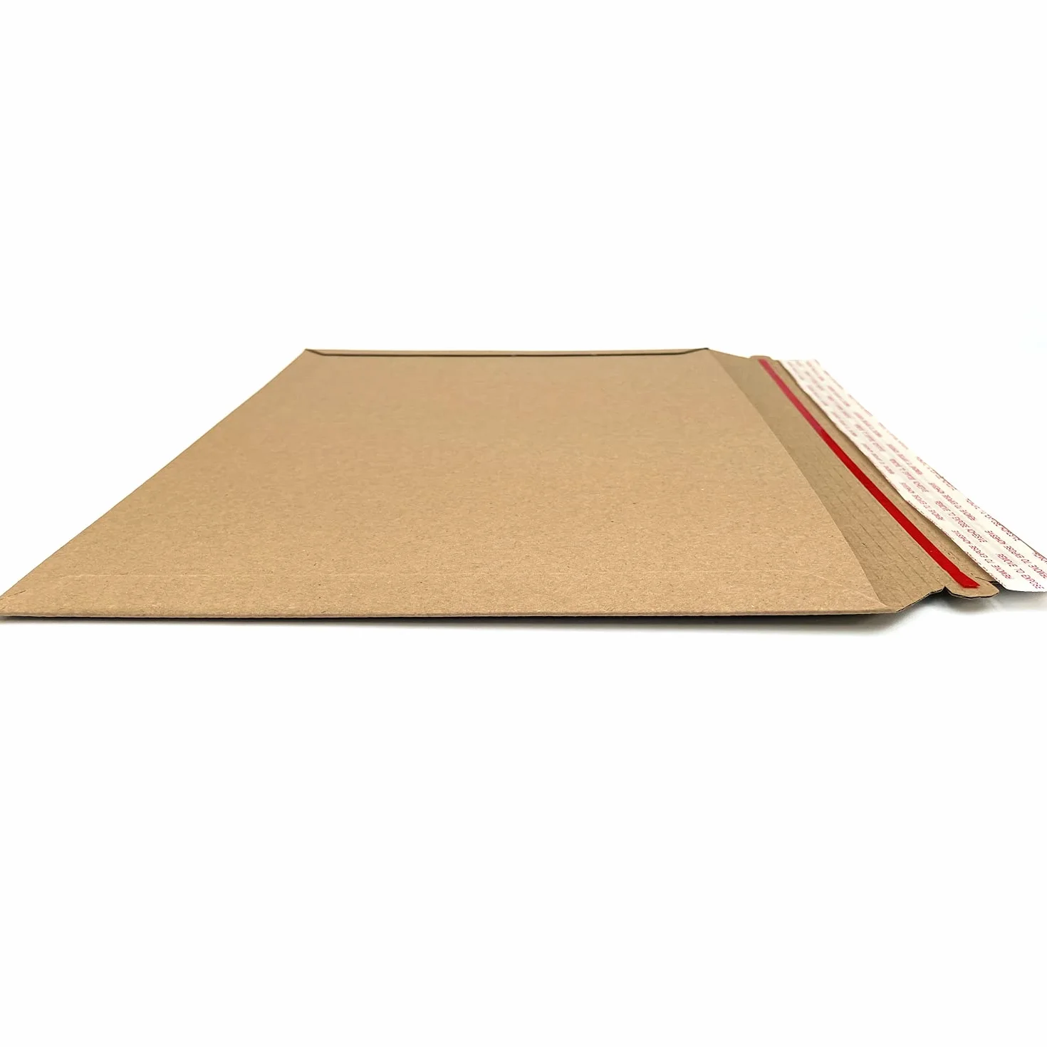 Paquete de 100 sobres de cartón C4 | Sobres de cartón corrugado de 234 x 334 mm (A4) 400 g/m² para correos | Apertura de tiras y rasgaduras | Cartera rígida para tarjetas RM grandes