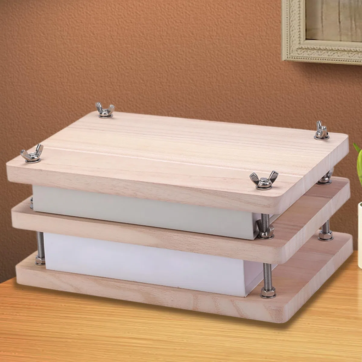 Press de Bookbinding, Libro Binding Press Kit de carpeta de libros de | Máquina de encuadernación hecha a mano para estudiantes, maestros o entusiastas de la artesanía