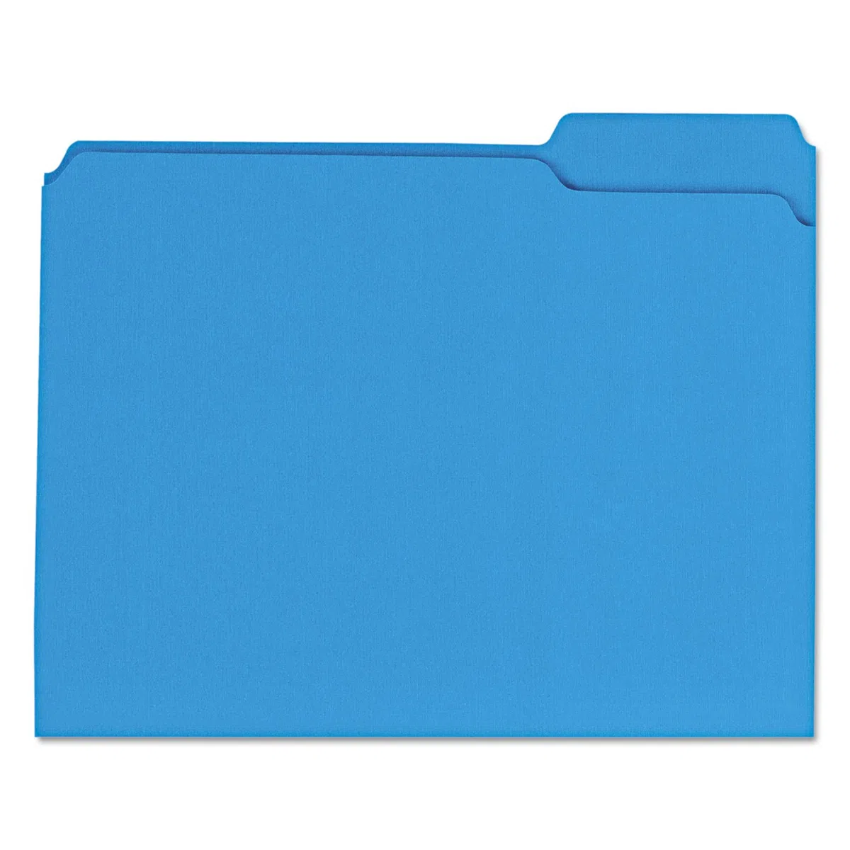 Universal One - Carpeta clasificadora de pestañas, color azul Letter
