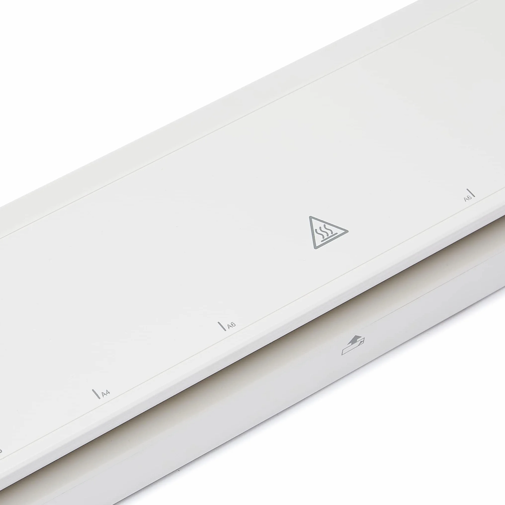 Amazon Basics Laminadora térmica, tamaño A3, incluye 20 láminas para plastificar, Blanco