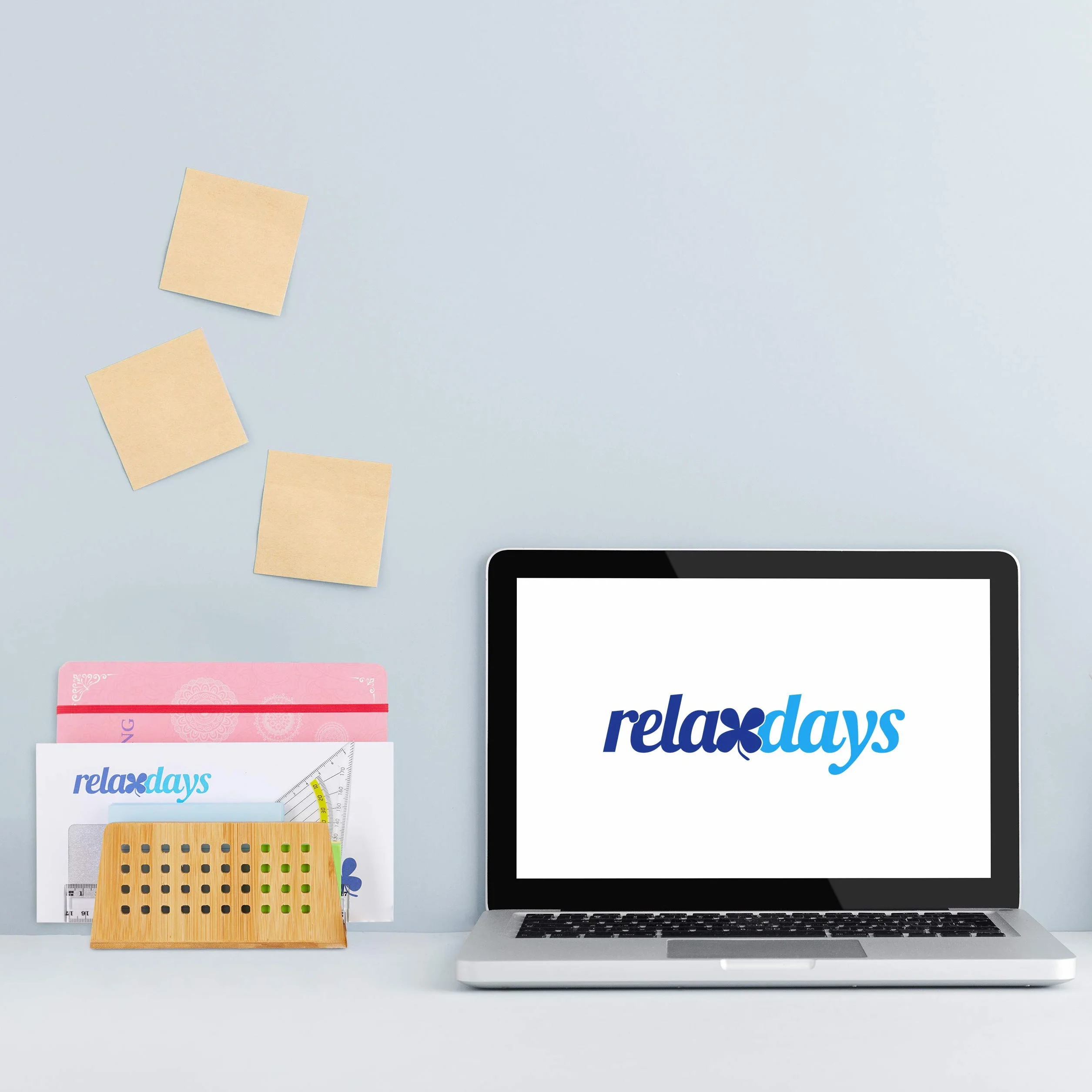 Relaxdays Organizador de Documentos, 2 Compartimentos Perforados, Bambú, DIN A5, Marrón