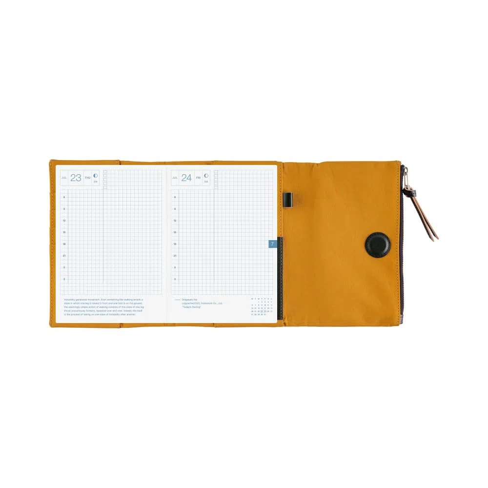 Hobonichi Techo A6 - Funda para agenda (tamaño original, solo portada)