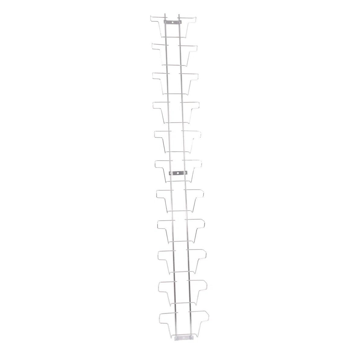 Expositor de Pared para Postales Formato apaisado 150 x 105 mm con 11 Compartimentos Support Mural Divers