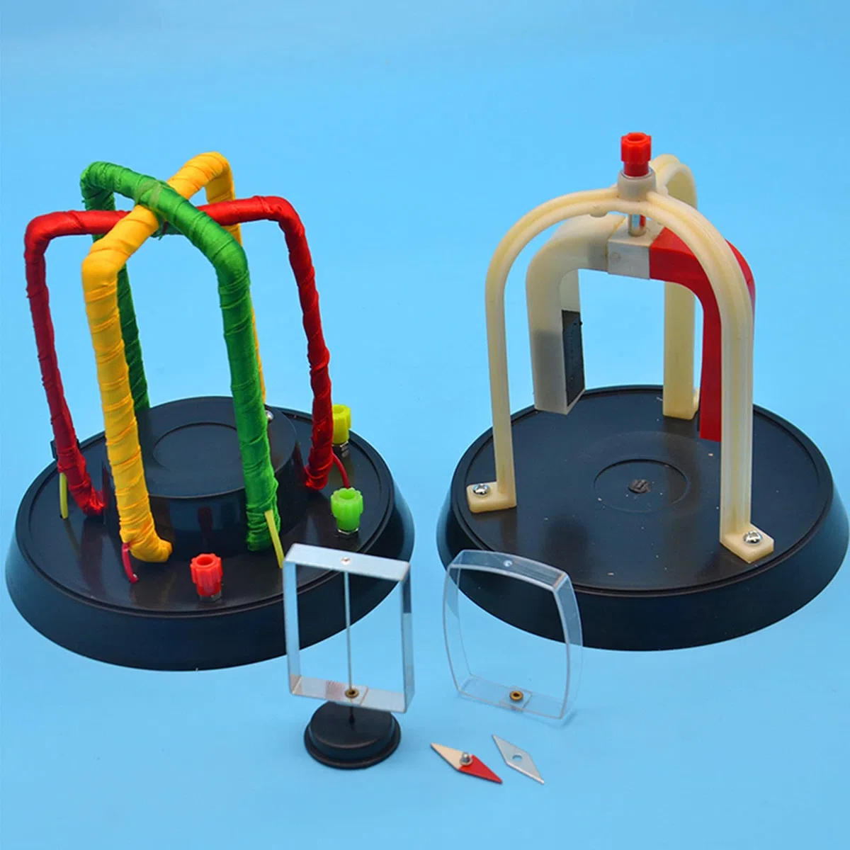 Demostrador del Principio del Motor trifásico - Equipo físico eléctrico - Equipo de experimentos de enseñanza de física Equipo de enseñanza