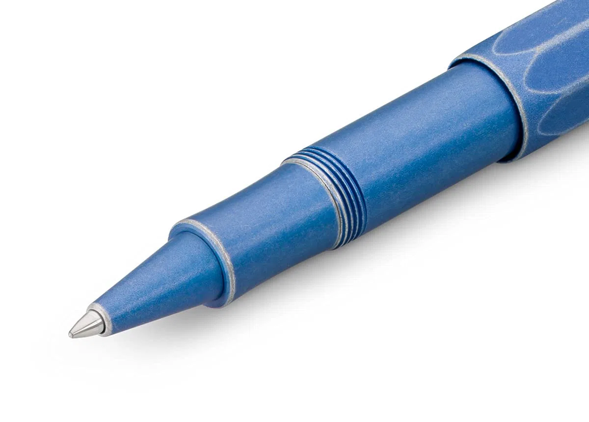Kaweco AL SPORT - Bol?grafo, dise?o lavado a la piedra, color azul