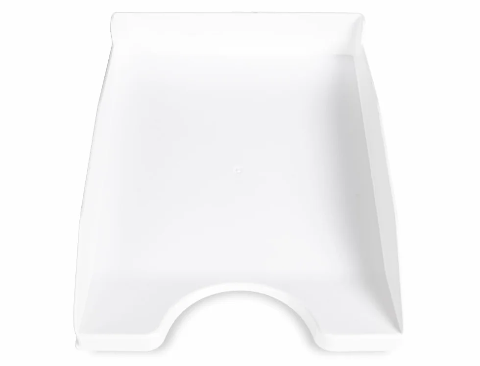 Ecogreen Office Paper Bandejas de Oficina Apilables 6 Piezas Organizador Escritorio Blanco Pastel