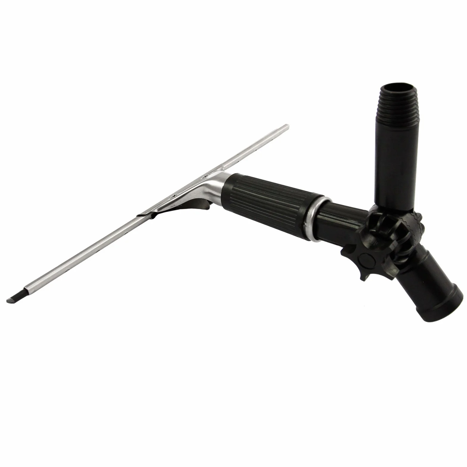 Pértiga Telescópica Limpieza Cristales Longitud Extensible 2.15-7.35m Kit Herramienta Limpieza Ventanas Coches Manguera Limpiacristales Profesional Comercial Riego Alta Presión con Accesorios Gratis