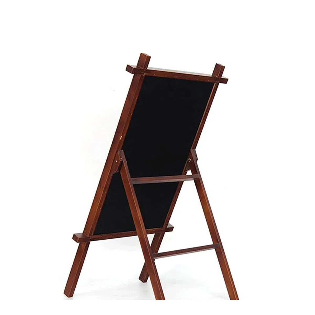 Restaurantes Soporte de pantalla Plegable de servicio pesado Un signo de marco Signo de la acera 17.5x28.34 pulgadas Pizarra de madera Vitrina para publicidad exterior o interior Soporte de cartel