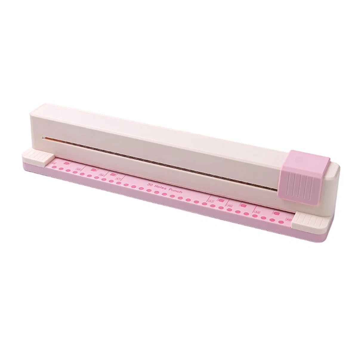 Perforadora de Papel Taladradora manual de 30 orificios | Perforadora para Hojas Sueltas para Cuadernos, Scrapbooking, Estudiantes, Mujeres, Hogar, Escuela y Oficina