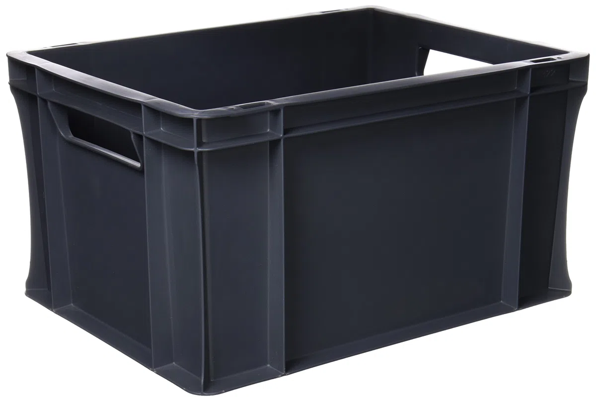 Viso E4322 - Bandeja polipropileno, 20 l, 400 x 300 x 220 mm, color gris