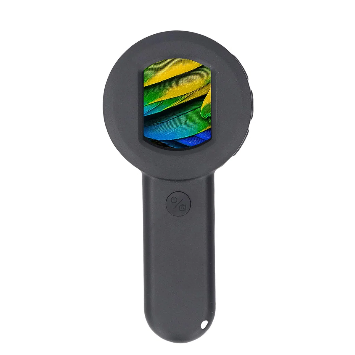 XUMIUZIY Lupa Digital Pantalla de 2,0 Pulgadas 4X |Microscopio de Mano con Luz LED, Cámara de 16MP para Lectura de Reparación (128GB)