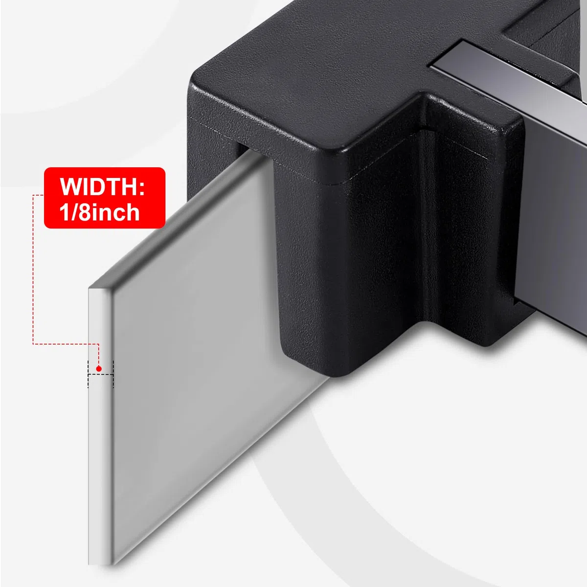 Epakh - Juego de rieles metálicos para archivador, con 12 separadores y 24 clips de rieles para carpetas colgantes, grosor del cajón inferior a 3,18 cm, 36 unidades (aluminio)