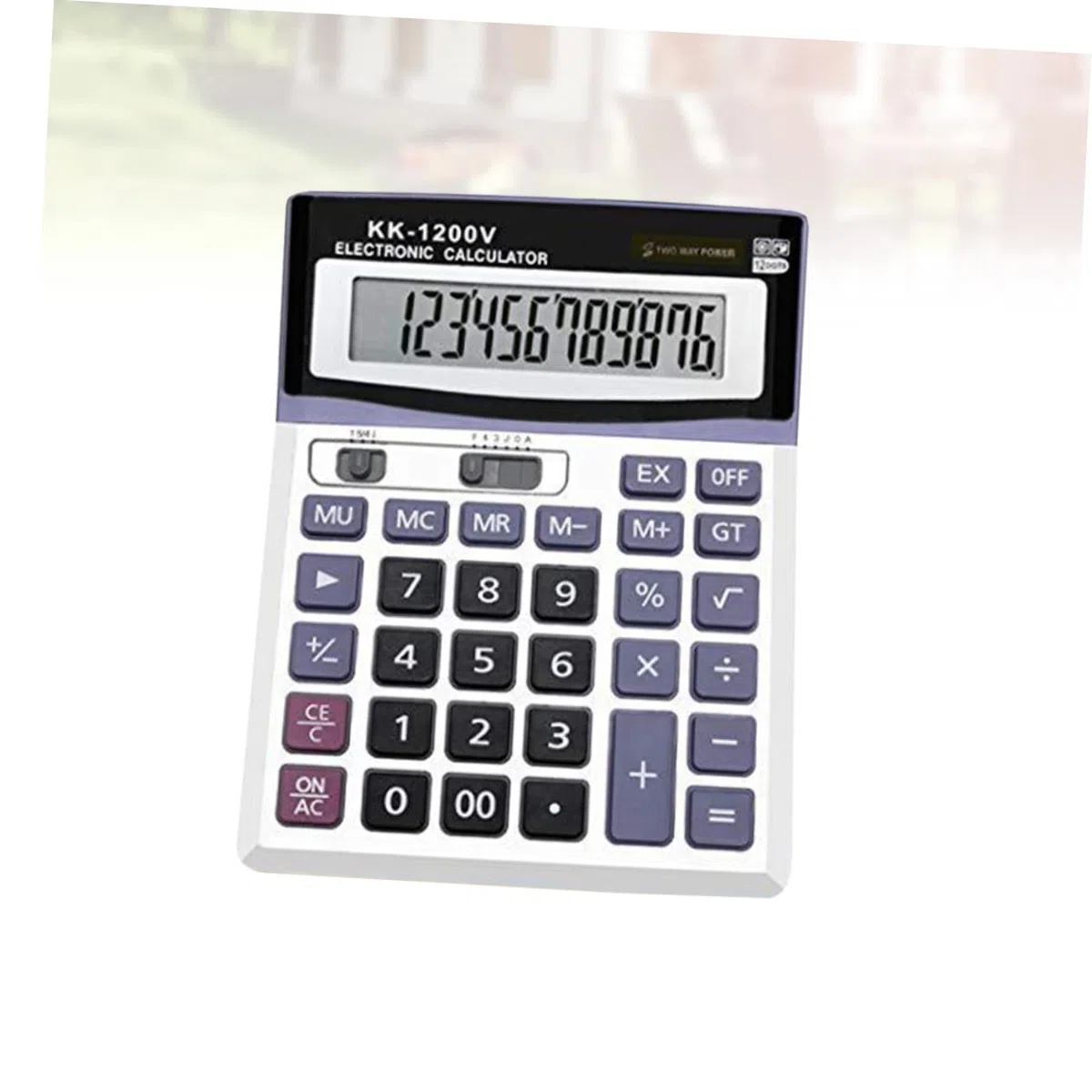 DOITOOL 2 Piezas Computadora Solar energía Solar calculadora