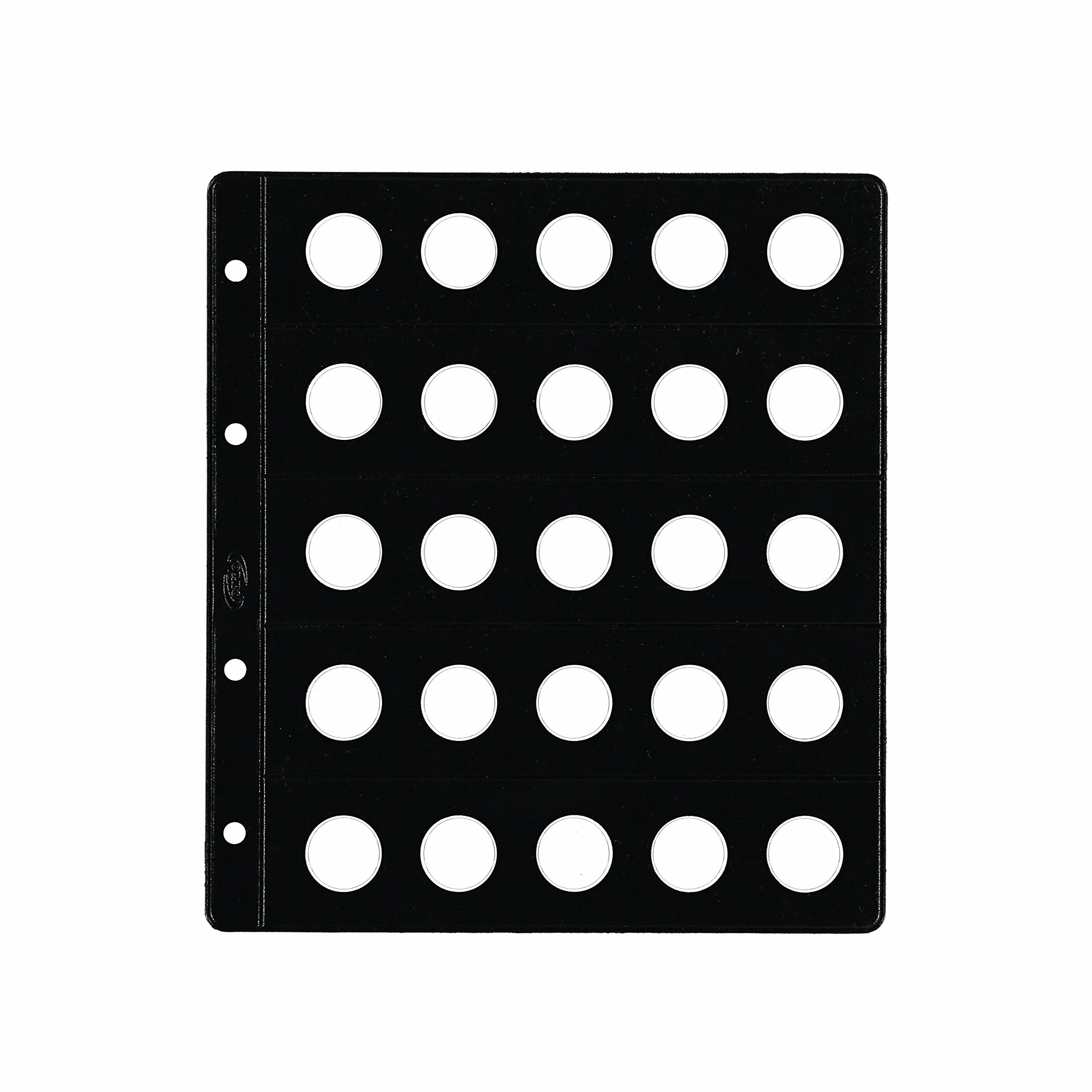 PARDO 77400 - Pack de 12 fundas monedas tipo claraboya, 25 alojadores