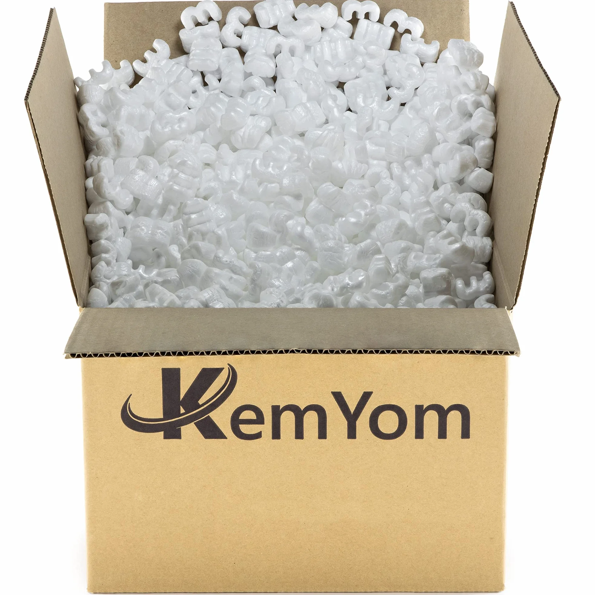 Material de Relleno para Cajas de Embalajes y Mudanzas - Poliestireno Expandido para Protección en Envíos y traslados, Bloquea el producto en su lugar - Fichas tipo W (0,1m3 = 100LITROS)