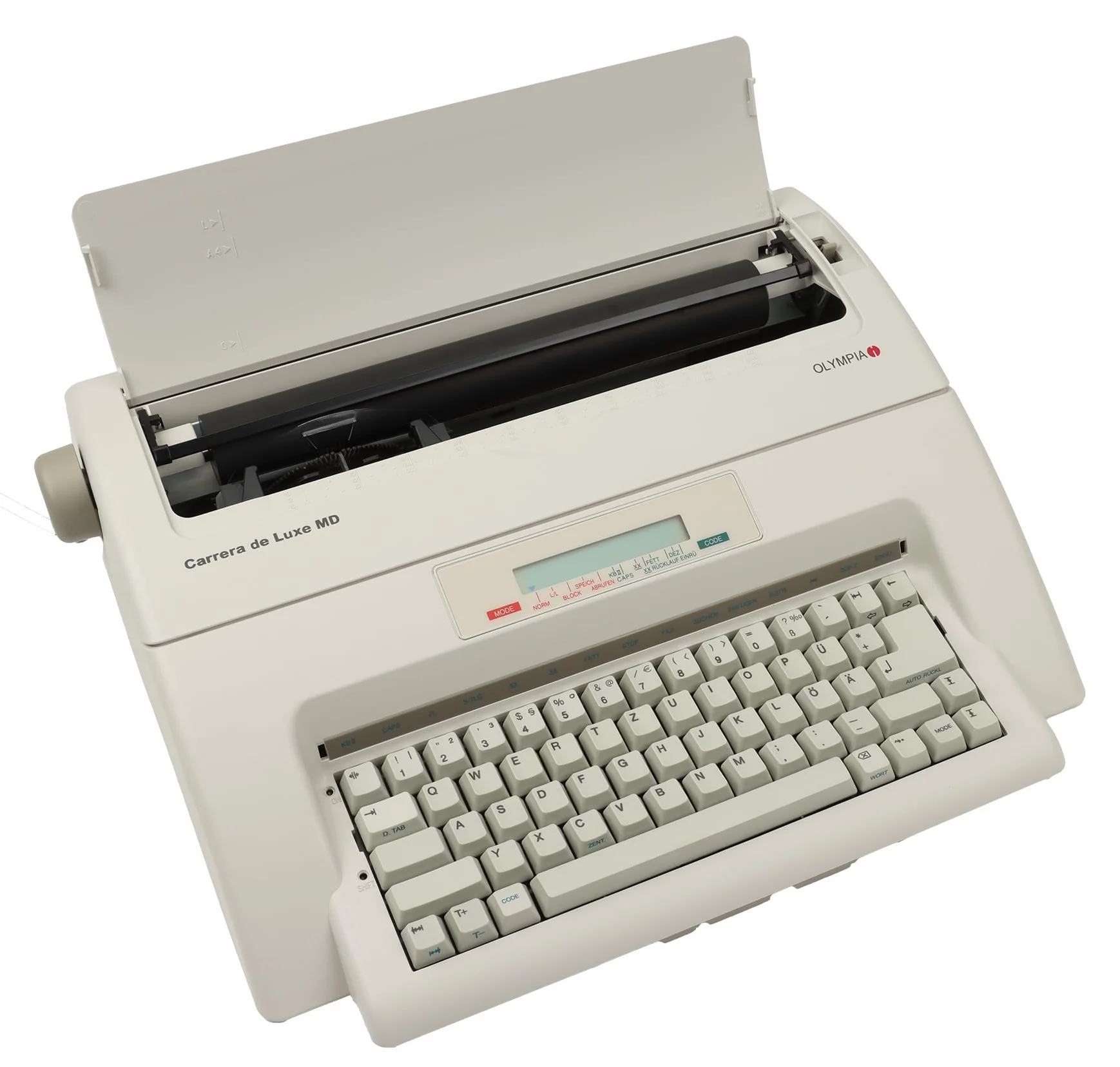 Olympia 252661001 Carrera de luxe MD Máquina de escribir, tamano de letras 10-15
