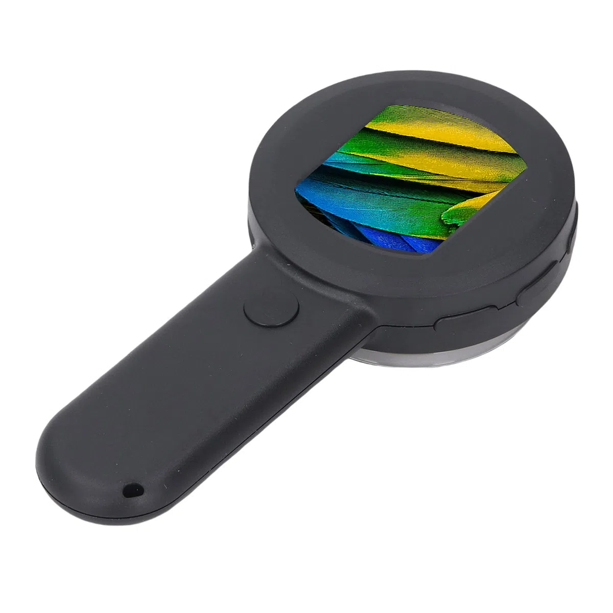 XUMIUZIY Lupa Digital Pantalla de 2,0 Pulgadas 4X |Microscopio de Mano con Luz LED, Cámara de 16MP para Lectura de Reparación (128GB)