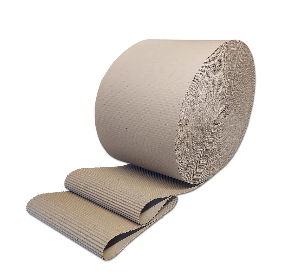 Cartón ondulado en rollo Material de relleno [40 cm x 70 m, 3 rollos] Cartón ondulado en rollo Material de embalaje C-flute, papel de embalaje, papel protector, papel de envolver