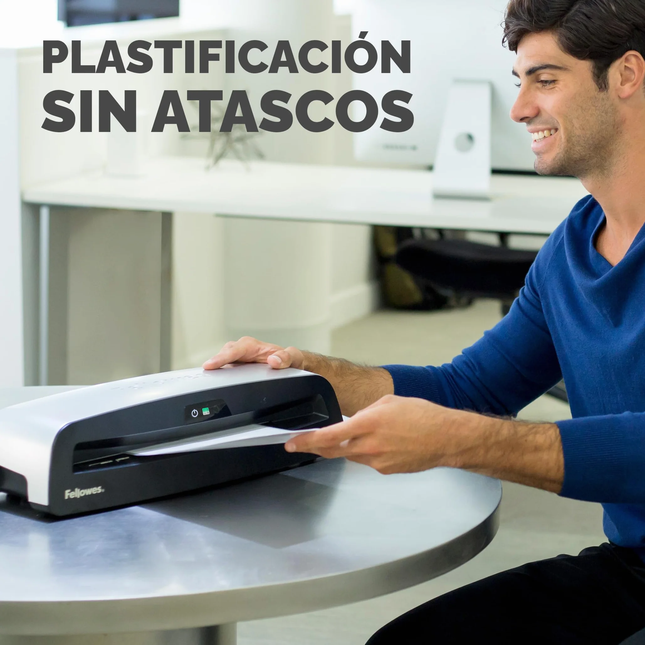 Fellowes, Neptune 3 A3, Plastificadora de documentos, color negro y gris