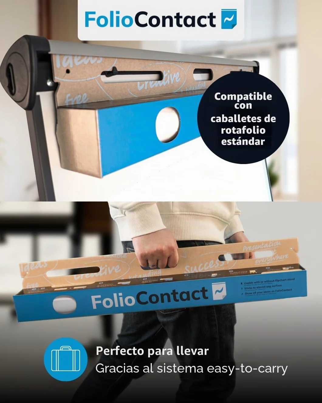 Pizarra blanca electrostática borrable adhesiva para superficies