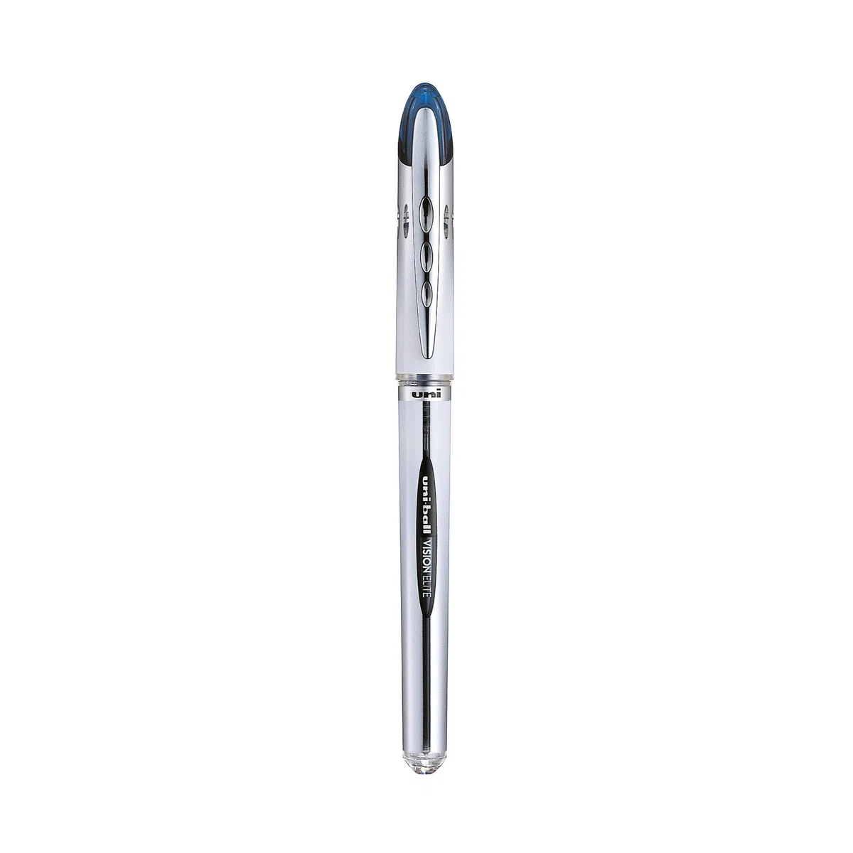 UNI-BALL - Uni Mitsubishi Pencil - 10 bolígrafos Uni-Ball Vision Elite UB200 - Airplane Safe - Bolígrafo de tinta líquida - Punta de 0,8 mm - Escritura media - Bolígrafo azul