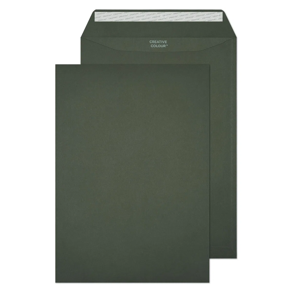 Blake Colour | sobres grises DL+ (11.4 x 22.9cm) | 250 unidades | 120 g/m² | certifcado FSC y sostenible | tira autoadhesiva | sobres para invitaciones y manualidades | modelo 424P