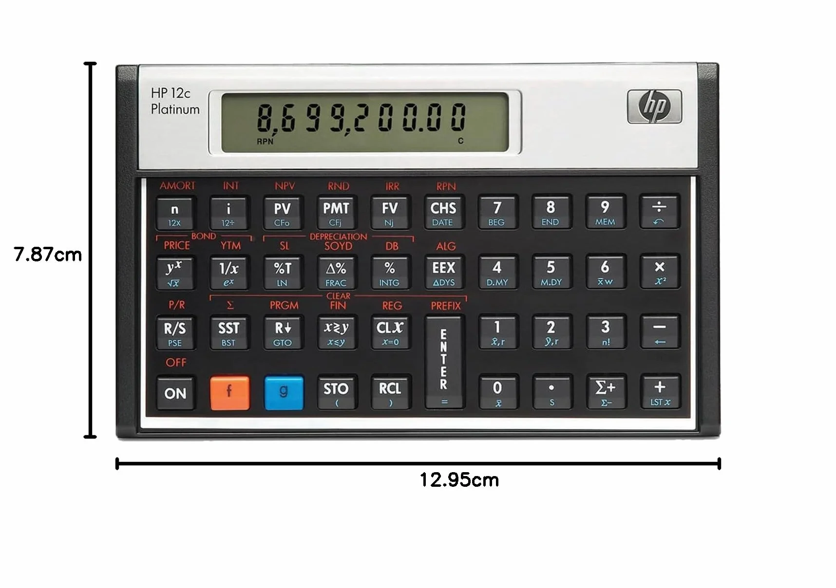 HP Calculadora financiera 12C Platinum - Calculadora