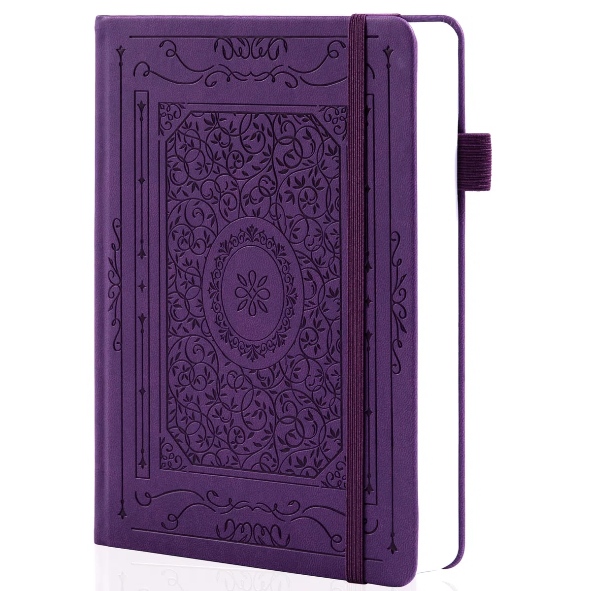 TIEFOSSI Cuaderno Bullet Dotted Journal, papel grueso numerado de 160 g/m², cuaderno de cuadrícula de puntos de tapa dura A5 para mujeres, hombres, trabajo, escritura, Bullet Journaling, dibujo