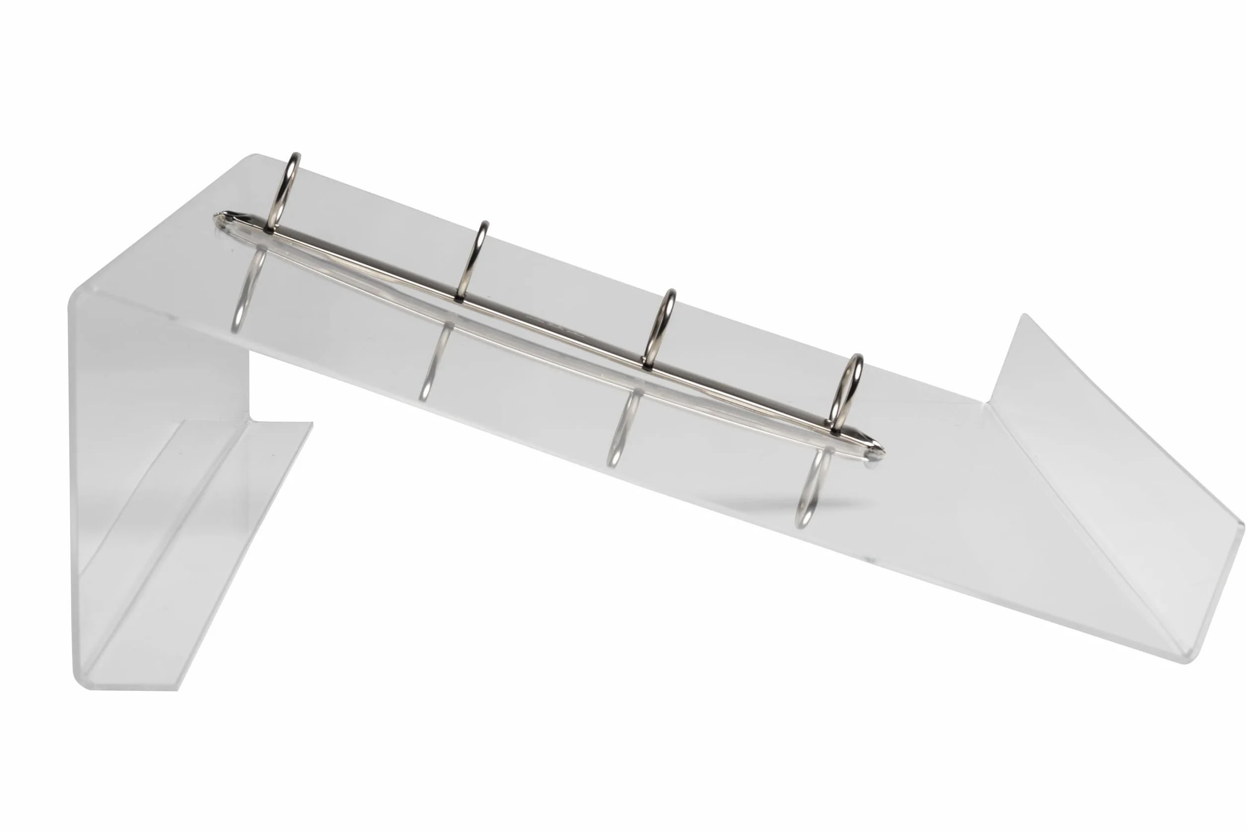 Exacompta - Ref. 81458D - 1 atril de mesa, caballete, con 4 anillas extraíbles, para documentos A4, compatible con A3. Dimensiones: Prof 52 cm x ancho 32,6 cm x alto 14,8 cm