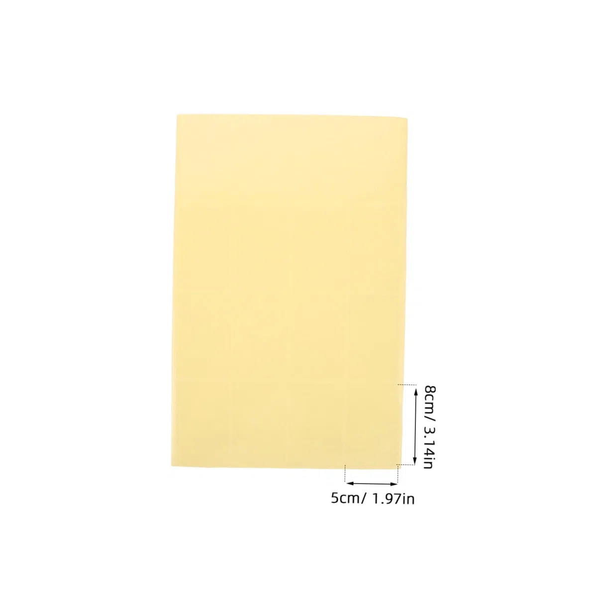 PLAFOPE 1000 Unidades De Pegatinas Transparentes Para Sellar Paquetes Pegatinas Rectangulares De Protección Transparentes Para Sobres Impermeables Para Sellar