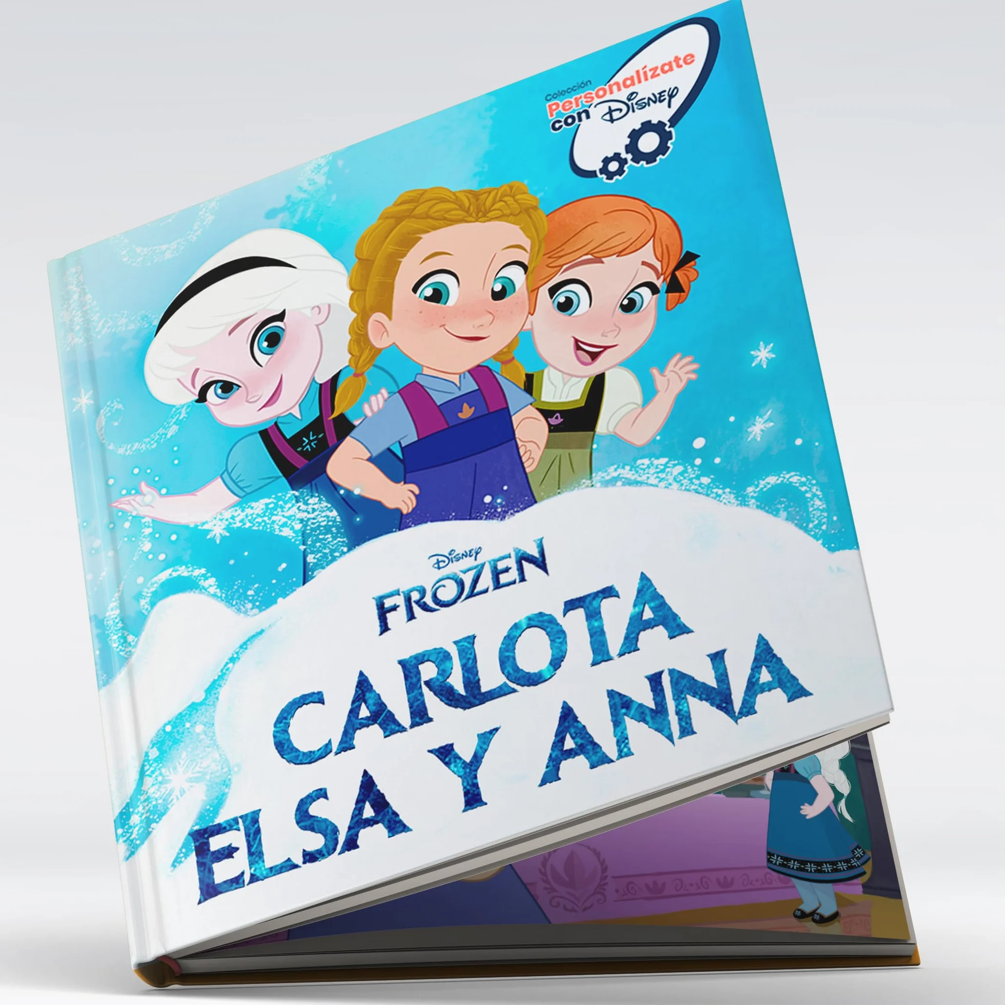 Cuento Personalizable de Frozen | Libro con Avatar, Nombre, Foto y dedicatoria | Fomenta cooperación y Amistad | Cuentos Disney
