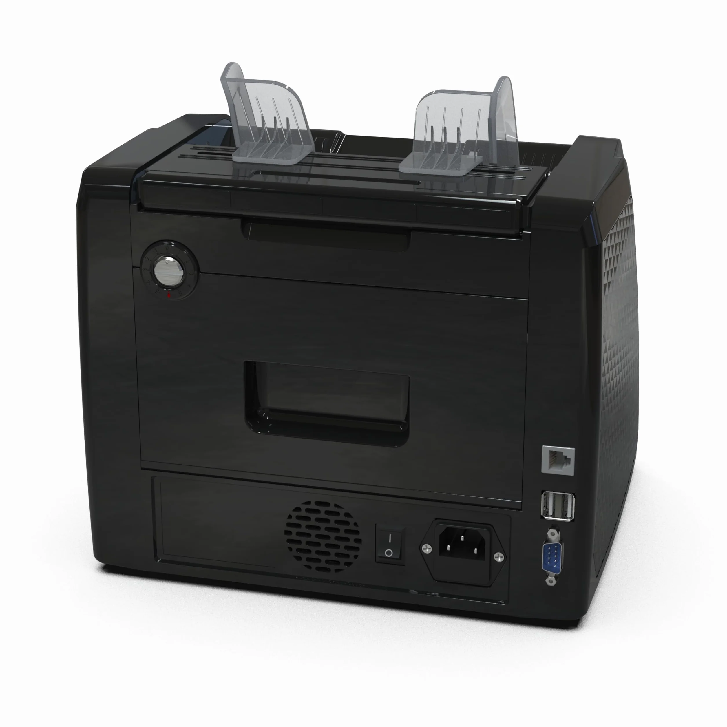 Detectalia V30 Contador de Billetes Detector Falsos Doble CIS Pantalla Táctil 4.5" Multidivisa 1200 Billetes/Minuto USB