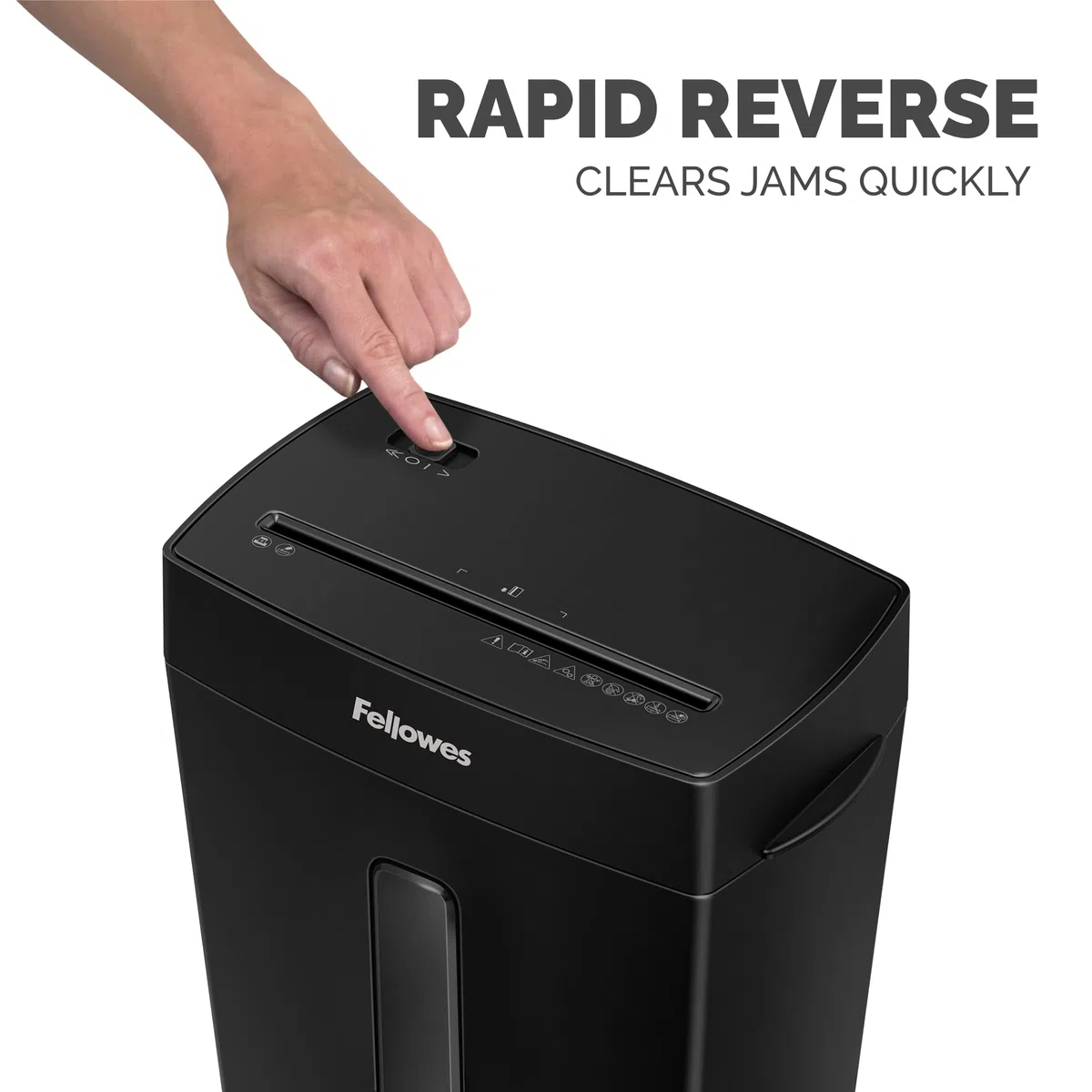 Fellowes P-40C - Trituradora de Papel de Escritorio de Corte Cruzado de 8 Hojas para Oficina en casa